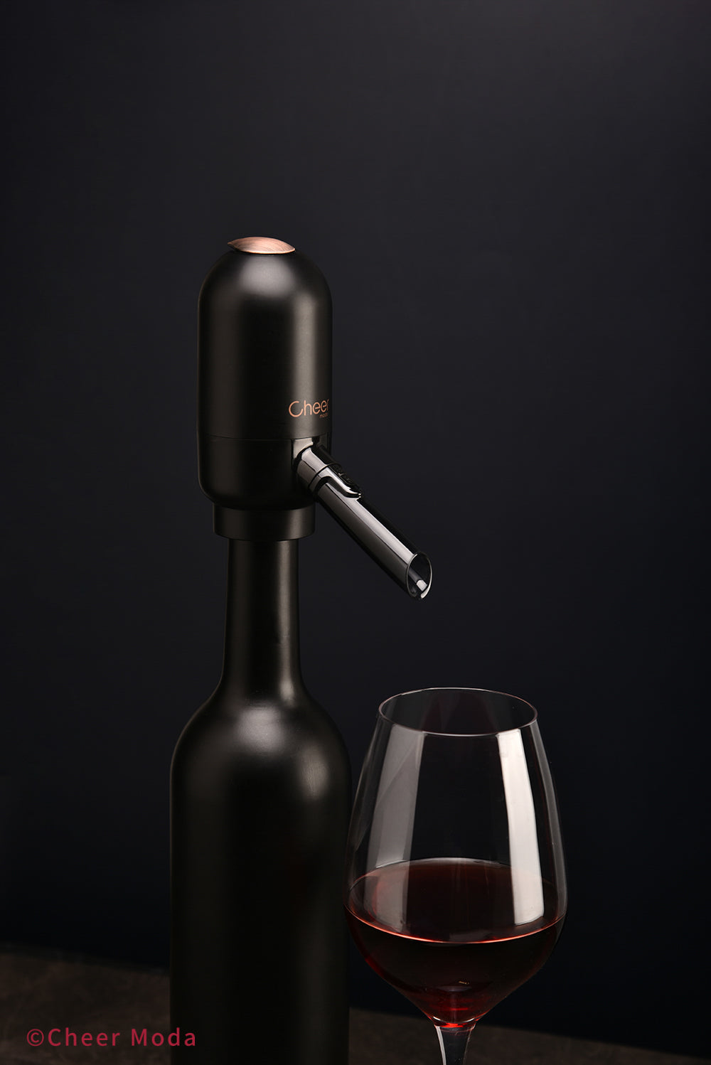 MATRIX de Cheer Moda, coffret d’accessoires pour ouvrir, aérer, servir et conserver le vin