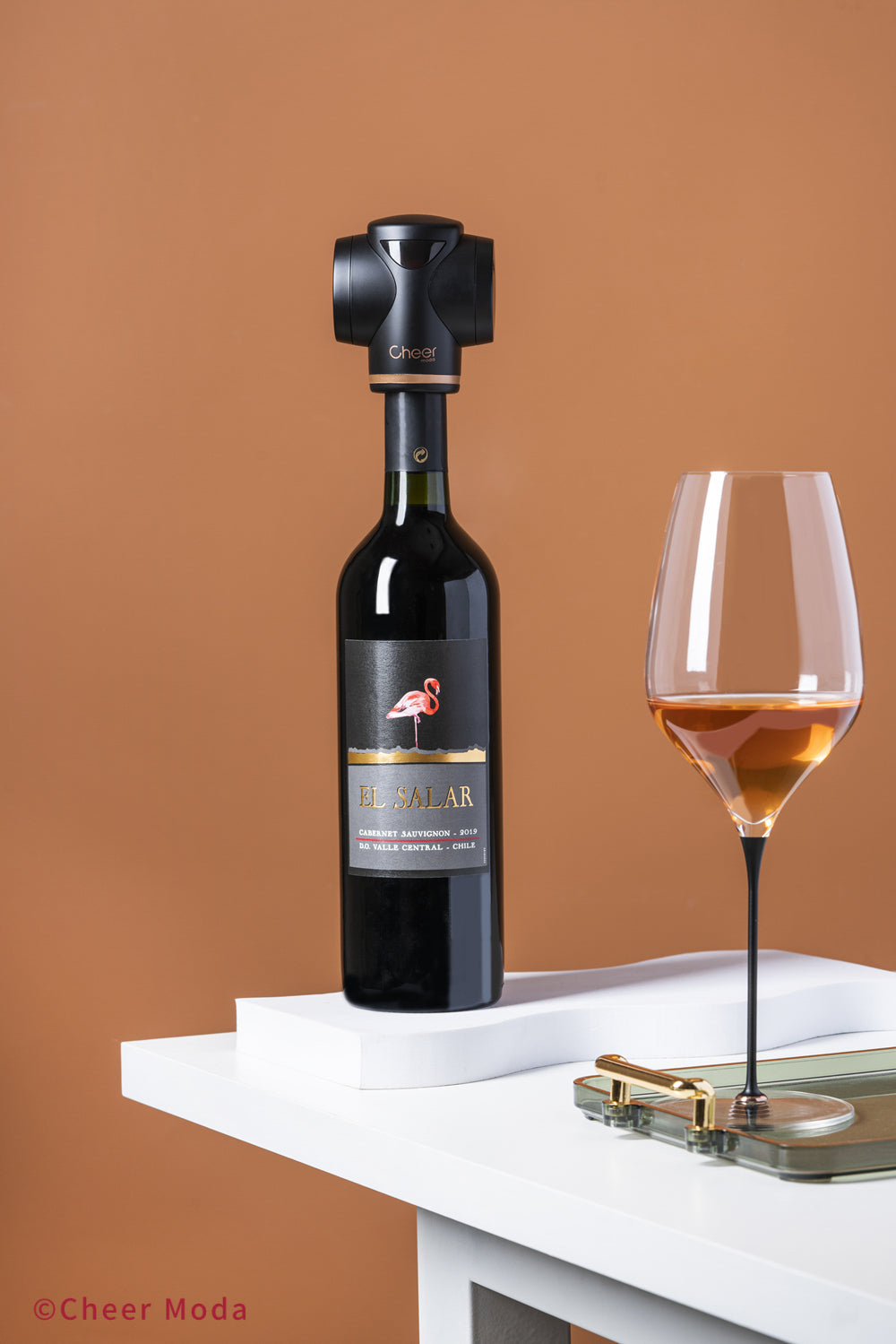 TROOPER de Cheer Moda, bouchon de conservation automatique pour bouteille de vin