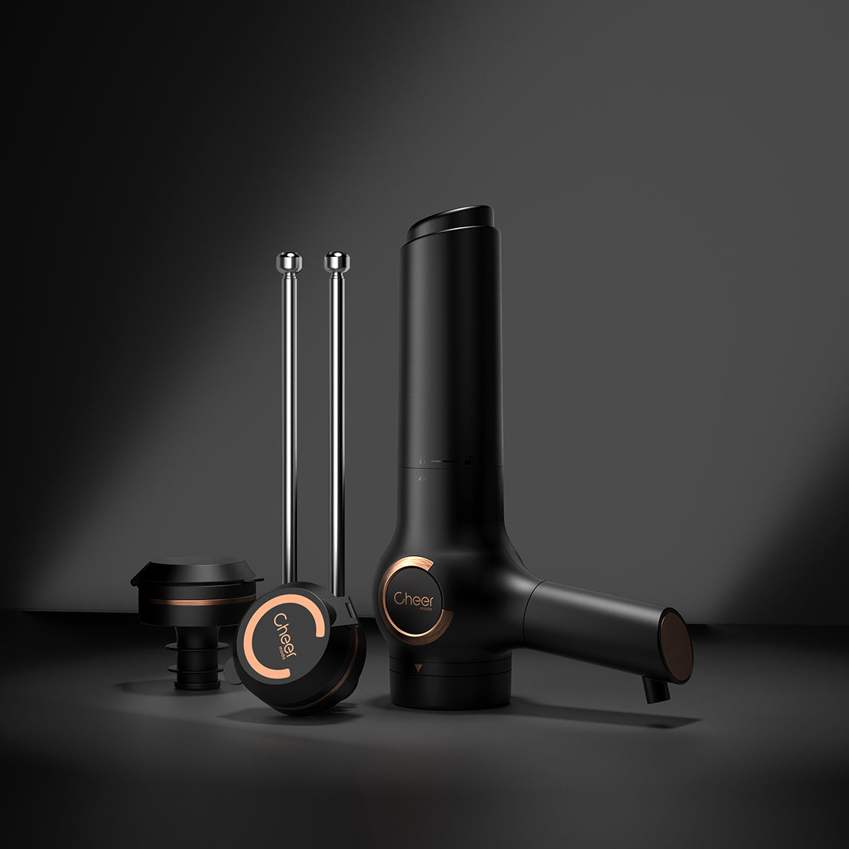 CONNOISSEUR LITE - Systeme de conservation pour le vin - CHEER MODA - Bouchons de conservation