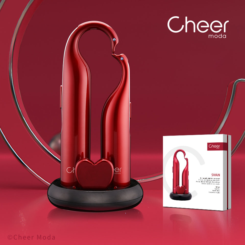 SWAN - Electic Wine Opener Gift Set - Red